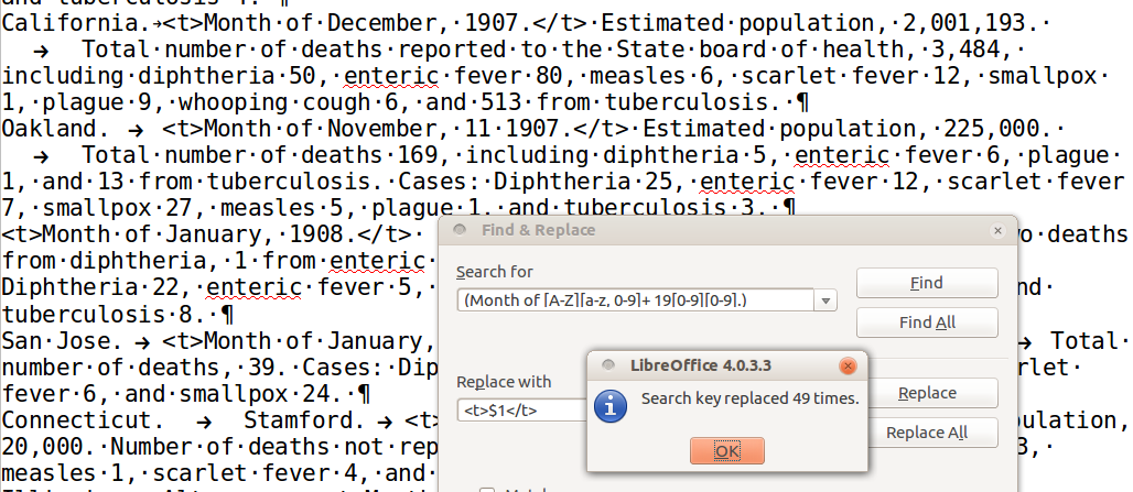 Figure 7: Finding time using Regular Expressions